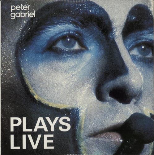 Peter Gabriel Plays Live 2-LP vinyl record set (Double LP Album) Portuguese GAB2LPL869268