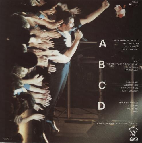 Peter Gabriel Plays Live 2-LP vinyl record set (Double LP Album) Portuguese GAB2LPL869268