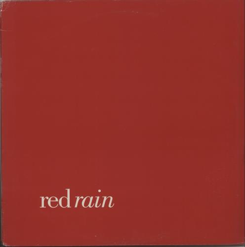Peter Gabriel Red Rain 12" vinyl single (12 inch record / Maxi-single) US GAB12RE31975