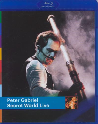 Peter Gabriel Secret World Live Blu Ray DVD UK GABBRSE822144