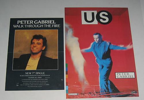Peter Gabriel Set of 3 In-Store Posters poster UK GABPOSE367783