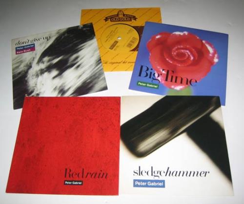 Peter Gabriel Set Of 5 x 7" Vinyl Singles 7" vinyl single (7 inch record / 45) UK GAB07SE407063