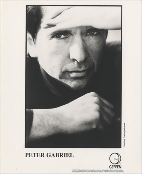 Peter Gabriel Shaking The Tree media press pack US GABPPSH490583