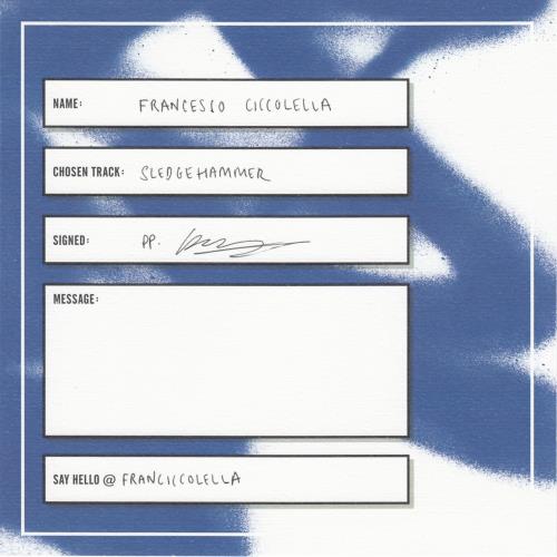 Peter Gabriel Sledgehammer - RSD Secret Seven 7" vinyl single (7 inch record / 45) UK GAB07SL656644