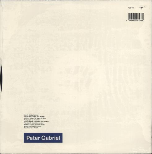 Peter Gabriel Sledgehammer - Sealed 12" vinyl single (12 inch record / Maxi-single) UK GAB12SL779309