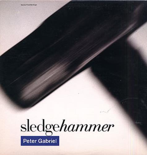 Peter Gabriel Sledgehammer 12" vinyl single (12 inch record / Maxi-single) US GAB12SL265163