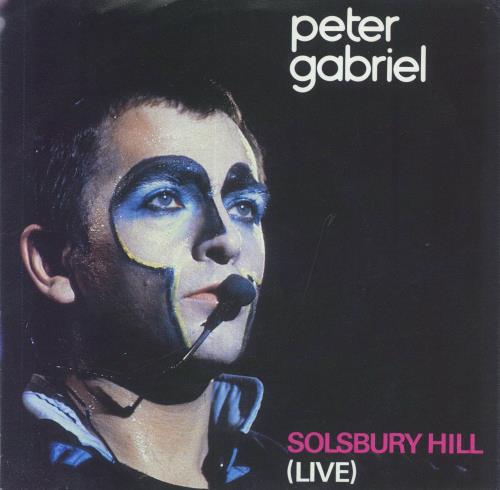 Peter Gabriel Solsbury Hill Live 7" vinyl single (7 inch record / 45) Dutch GAB07SO831386