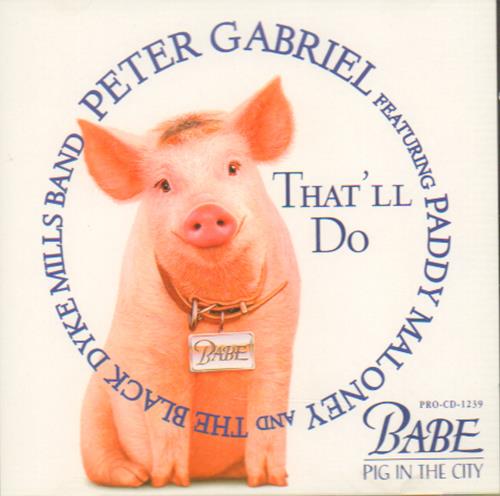 Peter Gabriel That'll Do CD single (CD5 / 5") US GABC5TH128684