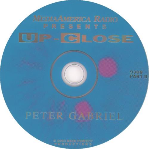 Peter Gabriel Up-Close - Part 1 & 2 2 CD album set (Double CD) US GAB2CUP655719