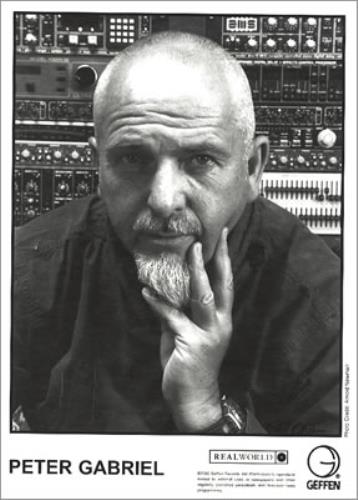 Peter Gabriel Up media press pack US GABPPUP226333