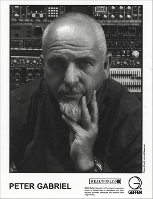Peter Gabriel Up media press pack US GABPPUP239937