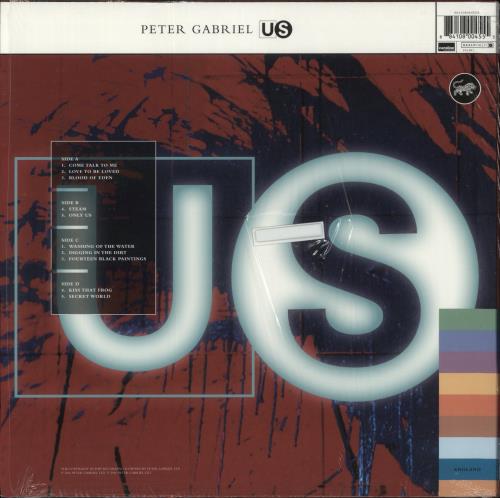 Peter Gabriel Us - 180gm 2-LP vinyl record set (Double LP Album) UK GAB2LUS786728