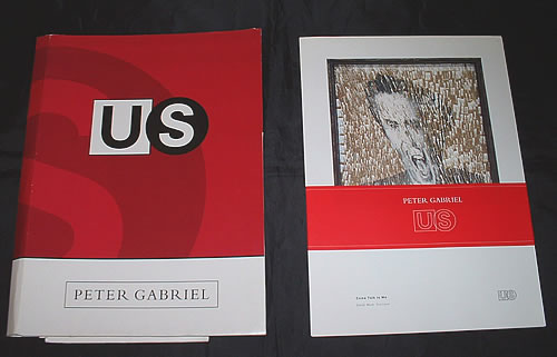 Peter Gabriel Us media press pack UK GABPPUS325942
