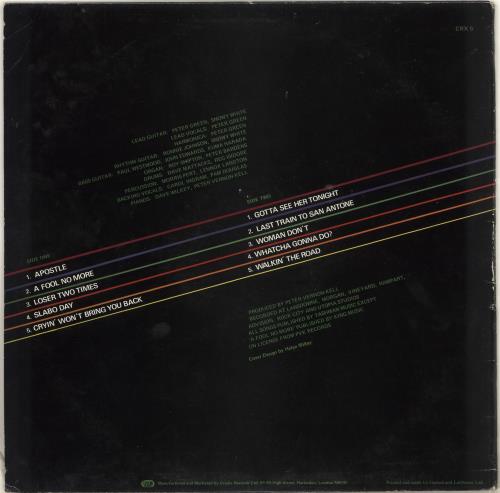 Peter Green Blue Guitar vinyl LP album (LP record) UK PGRLPBL713685