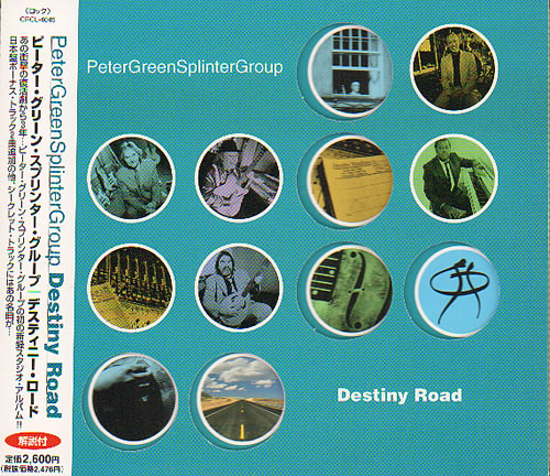 Peter Green Destiny Road CD album (CDLP) Japanese PGRCDDE640676