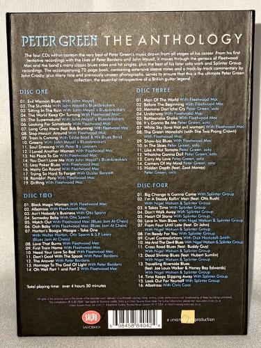 Peter Green The Anthology 4-CD album set UK PGR4CTH778769