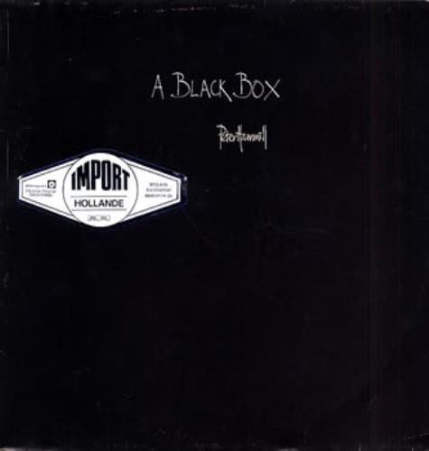 Peter Hammill A Black Box vinyl LP album (LP record) Dutch HMLLPAB316015