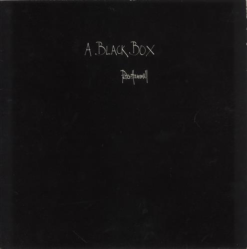 Peter Hammill A Black Box vinyl LP album (LP record) Greek HMLLPAB746557