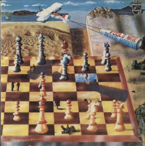 Peter Hammill Fool's Mate - Large Mad Hatter - Open Shrink vinyl LP album (LP record) Dutch HMLLPFO816104