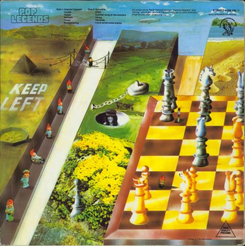 Peter Hammill Fool's Mate - Large Mad Hatter vinyl LP album (LP record) Dutch HMLLPFO807003