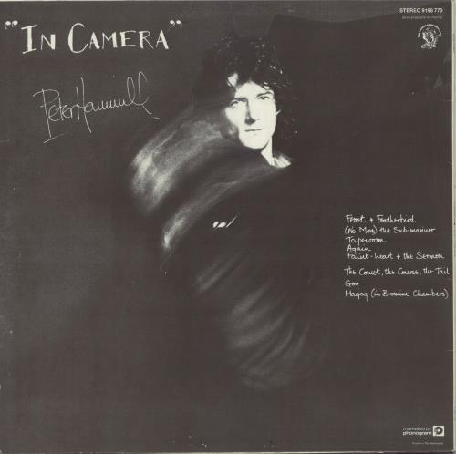 Peter Hammill In Camera vinyl LP album (LP record) Dutch HMLLPIN807013