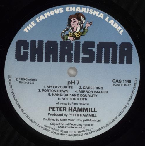 Peter Hammill pH7 vinyl LP album (LP record) UK HMLLPPH300441