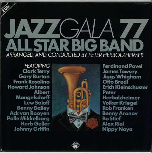 Peter Herbolzheimer Jazz Gala 77 All Star Big Band 2-LP vinyl record set (Double LP Album) German PHH2LJA633694