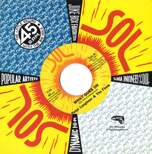 Peter Laughner Baby's On Fire 7" vinyl single (7 inch record / 45) US P2V07BA558310