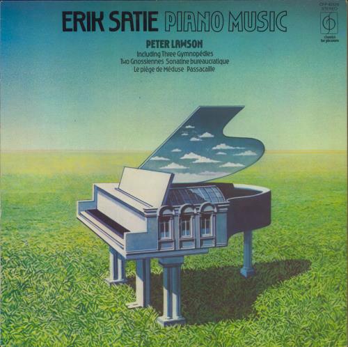 Peter Lawson Erik Satie Piano Music vinyl LP album (LP record) UK P-5LPER634476