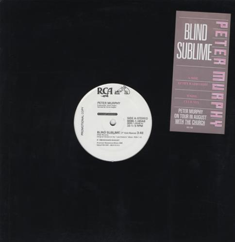 Peter Murphy Blind Sublime 12" vinyl single (12 inch record / Maxi-single) US PEM12BL75303
