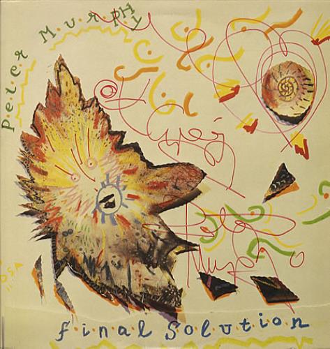 Peter Murphy Final Solution - AUTOGRAPHED vinyl LP album (LP record) UK PEMLPFI340484