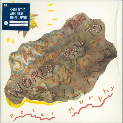 Peter Murphy Should The World Fail To Fall Apart - Blue Vinyl vinyl LP album (LP record) UK PEMLPSH771502