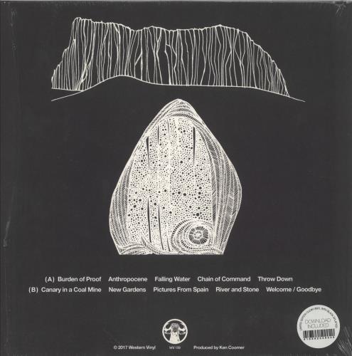 Peter Oren Anthropocene - Clear & Black Vinyl + Autographed vinyl LP album (LP record) US 1GXLPAN748405