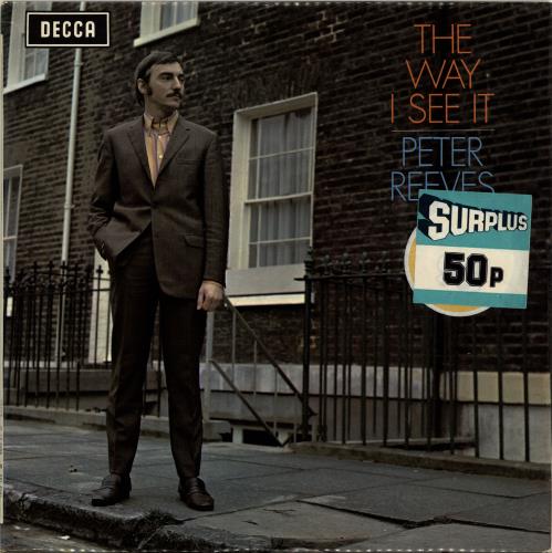 Peter Reeves The Way I See It vinyl LP album (LP record) UK PJ-LPTH474469