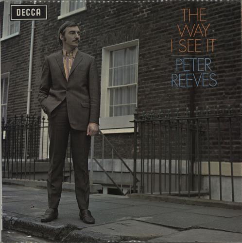 Peter Reeves The Way I See It vinyl LP album (LP record) UK PJ-LPTH660110