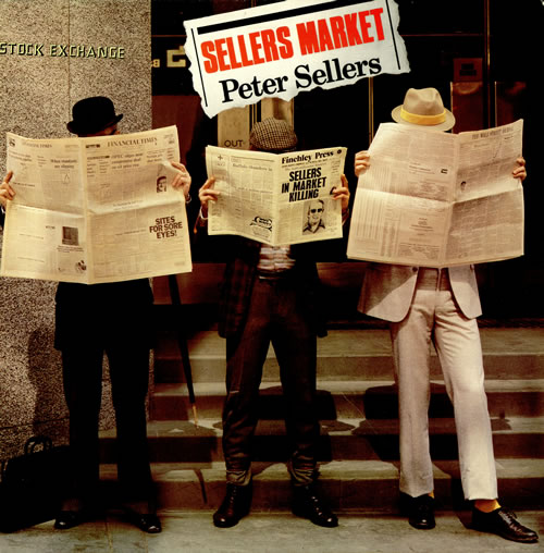 Peter Sellers Sellers Market vinyl LP album (LP record) UK PTELPSE458424