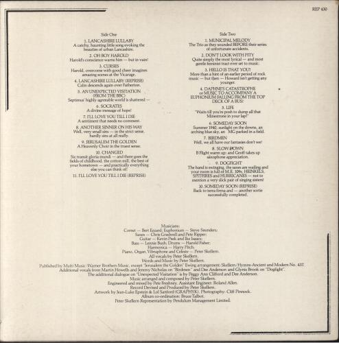 Peter Skellern Happy Endings vinyl LP album (LP record) UK RSKLPHA421246