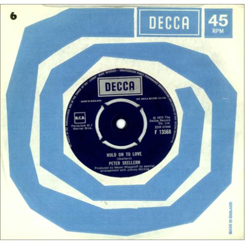 Peter Skellern Hold On To Love 7" vinyl single (7 inch record / 45) UK RSK07HO255803