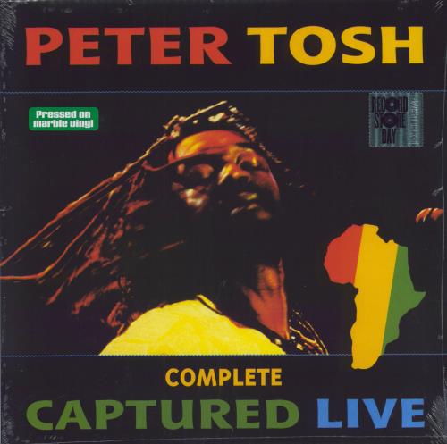 Peter Tosh Complete Captured Live - RSD 2022 - Marbled vinyl vinyl LP album (LP record) UK TOSLPCO788915
