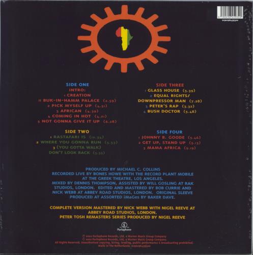 Peter Tosh Complete Captured Live - RSD 2022 - Marbled vinyl vinyl LP album (LP record) UK TOSLPCO788915