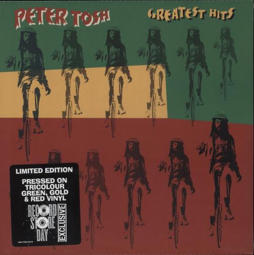 Peter Tosh Greatest Hits - RSD25 - Tri-Colour Vinyl - Sealed vinyl LP album (LP record) UK TOSLPGR874727