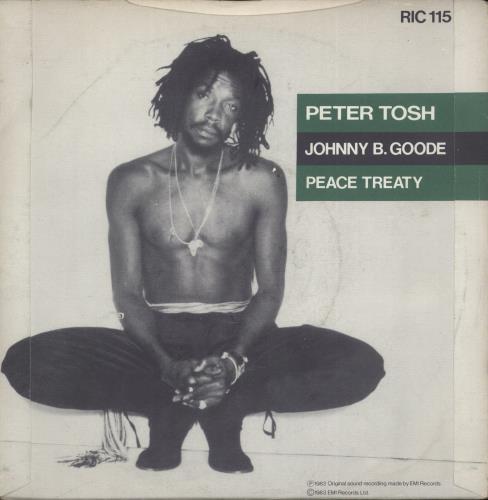 Peter Tosh Johnny B. Goode 7" vinyl single (7 inch record / 45) UK TOS07JO719113