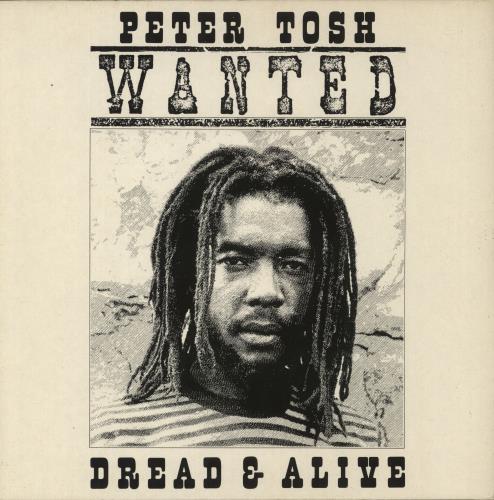 Peter Tosh Wanted Dread Or Alive vinyl LP album (LP record) Dutch TOSLPWA875157