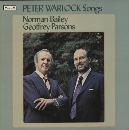 Peter Warlock Peter Warlock Songs vinyl LP album (LP record) UK Q9YLPPE887175