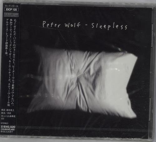 Peter Wolf Sleepless CD album (CDLP) Japanese PWOCDSL677231
