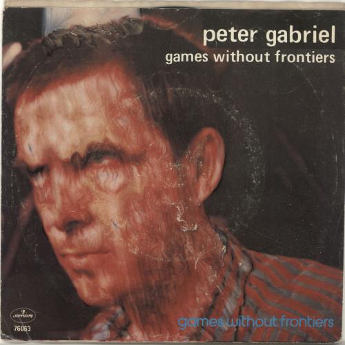 Peter Gabriel Games Without Frontiers EX US 7" vinyl single (7 inch