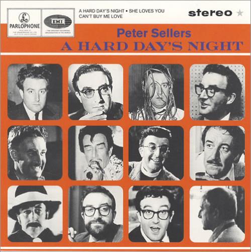 Peter Sellers A Hard Day's Night UK 2-CD single set (Double CD single) (138385)