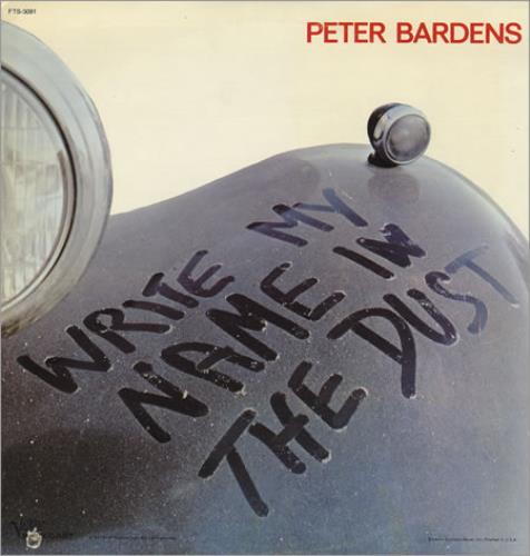 Peter bardens write my name in the dust anthology 08 image
