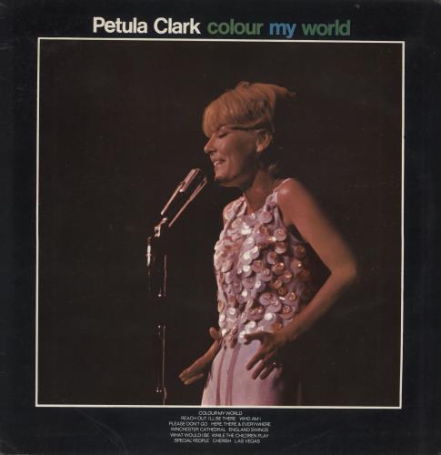 Petula Clark Colour My World - Mono vinyl LP album (LP record) UK PTCLPCO749665