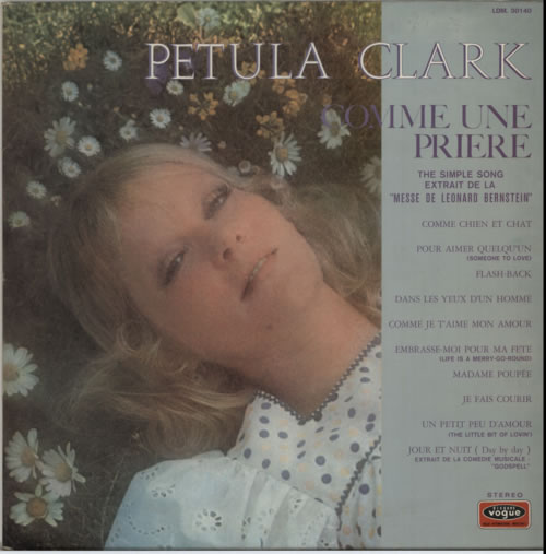 Petula Clark Comme Une Priere vinyl LP album (LP record) French PTCLPCO615968